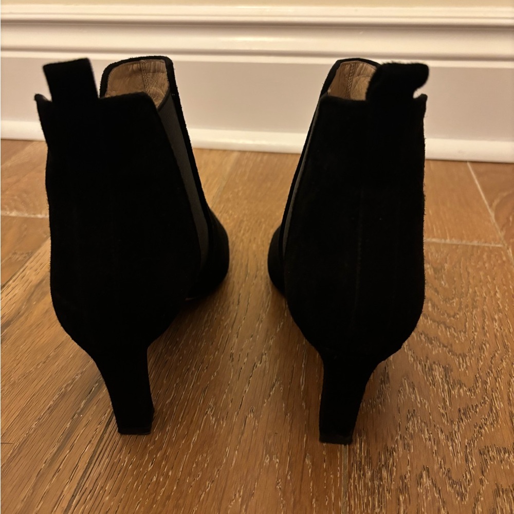 Manolo Blahnik Black Ankle Boots - Picture 3 of 11